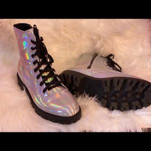 Iridescent Boots